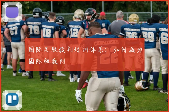 国际足联裁判培训体系：如何成为国际级裁判